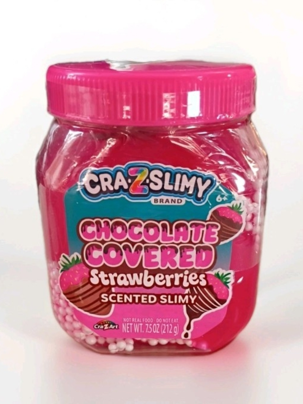 Cra-Z-Slimy Chocolate Covered Strawberries Scented Slime - Pink